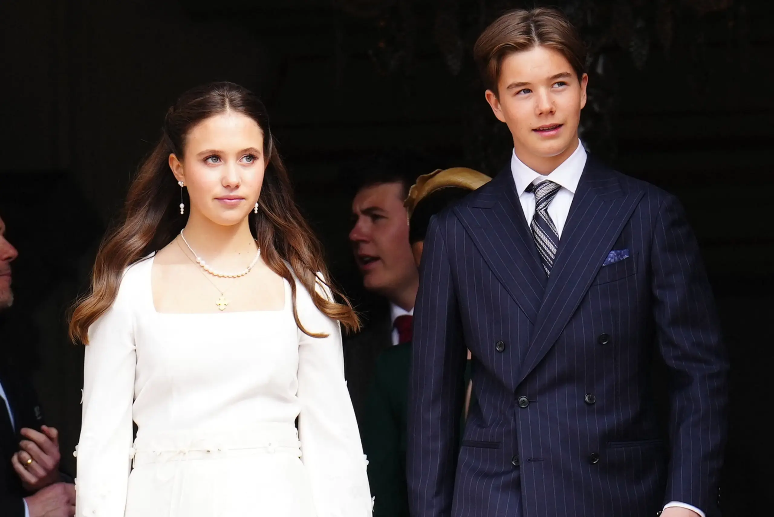 Prins Vincent en prinses Josephine belijden vandaag hun geloof.